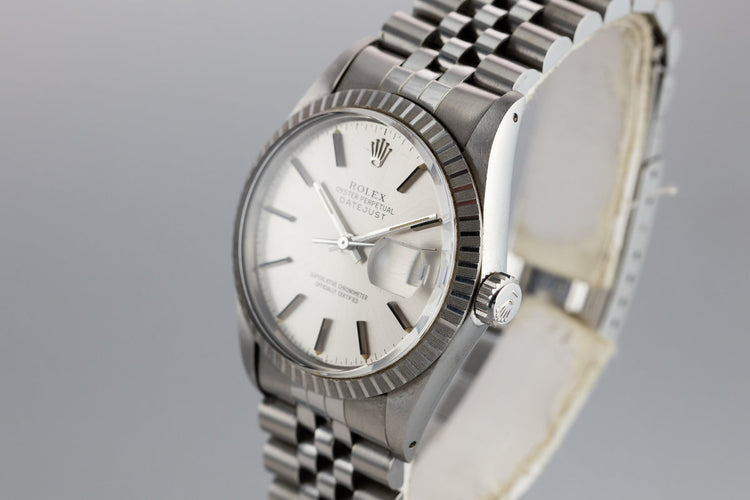 1986 Rolex DateJust 16030 Silver Dial