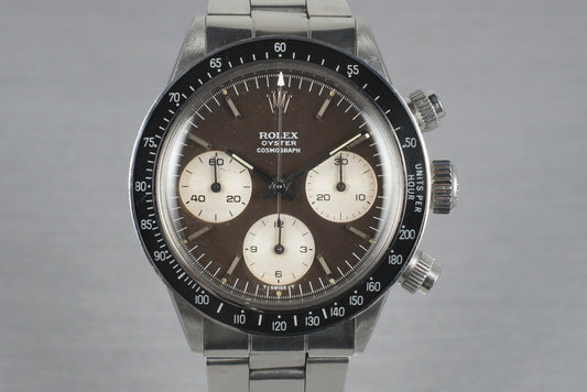 1969 Rolex Daytona 6263 with Tropical Brown Dial