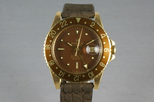 Rolex GMT 18K Ref:1675 Concorde Hands