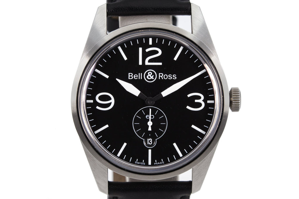 Bell and Ross 123-95 VIntage Small Second with Box and Papers