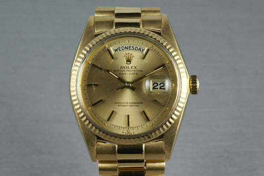 Rolex Vintage YG President 1803