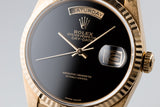 1989 Rolex 18K Day-Date 18238 with Onyx Stone Dial