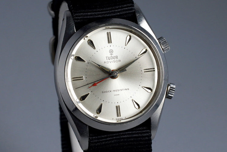 1964 Tudor Advisor 7926 Silver UNDERLINE Dial with Service Papers