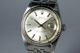 1971 Rolex Datejust 1601 Silver Dial