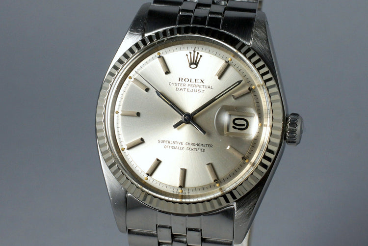 1971 Rolex Datejust 1601 Silver Dial