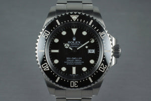 2009 Rolex Deep Sea Dweller 116660 with Box and Papers