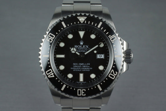 2009 Rolex Deep Sea Dweller 116660 with Box and Papers