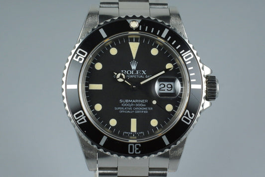 1981 Rolex Submariner 16800