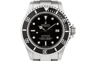 1999 Rolex Sea Dweller 16600