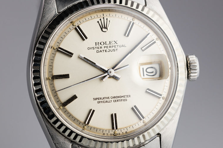 1972 Rolex DateJust 1601 with Silver Sigma Dial