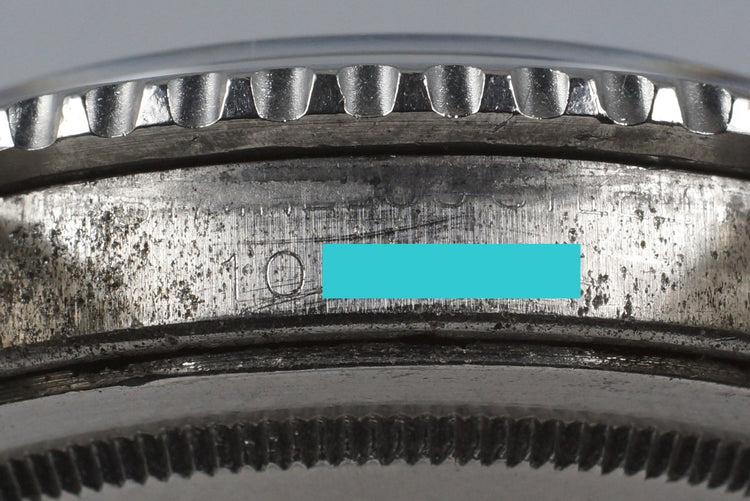 1963 Rolex GMT 1675 PCG Gilt Underline Dial