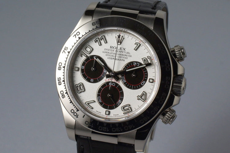 2015 Rolex WG Daytona 116519 with Box and Papers