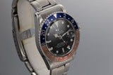 1971 Rolex GMT-Master 1675 with Faded "Pepsi" Bezel Insert
