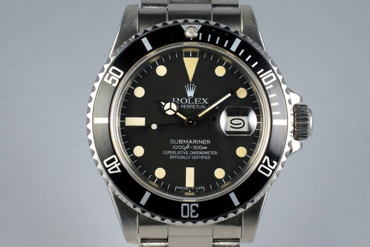 1981 Rolex Submariner 16800 with Box