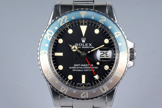 1970 Rolex GMT 1675 Mark I Dial