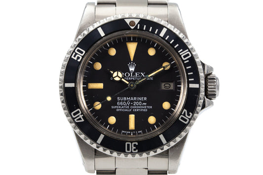 1978 Rolex Submariner 1680