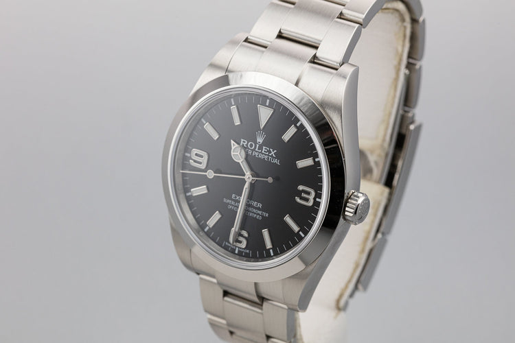 2018 Rolex Explorer 214270 with Box and Papers