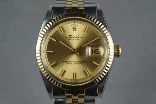 1970 Rolex Two Tone DateJust 1601