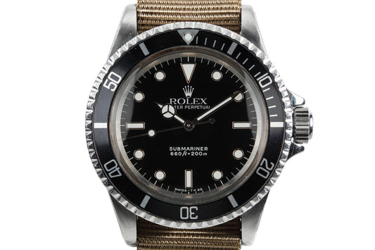 1967 Rolex Submariner 5513 with Service Dial