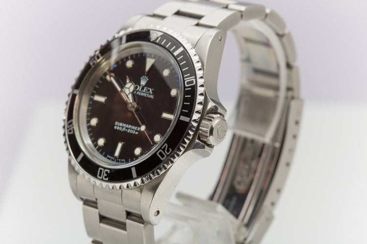 1988 Rolex Submariner 5513 WG Surround with Creamy Lume & Hands