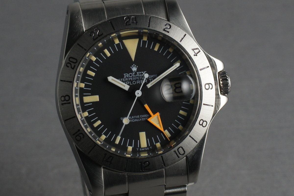 HQ Milton - Explorer II 1655 Mark 2 dial and Mark 2 bezel, Inventory #1718, For Sale
