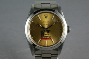 1993 Rolex Air-King 14000 Winn Dixie safe driver award watch B/P
