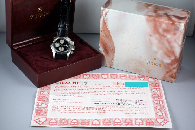 1999 Tudor Prince Date 79280 with Box and Papers