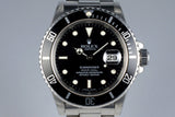 1985 Rolex Submariner 16800 with Box and Papers