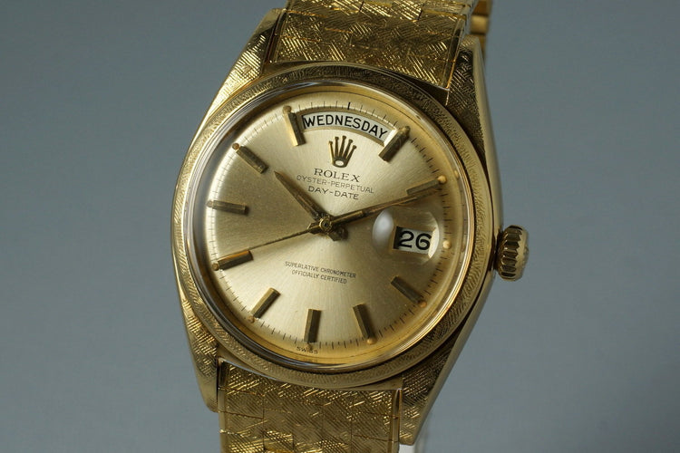 1963 Rolex YG Day-Date 1806 with Morellis Finish