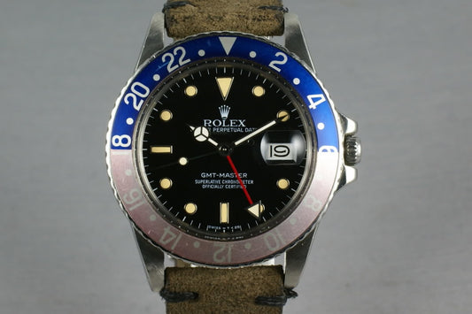 Rolex GMT 16750 with creamy lume