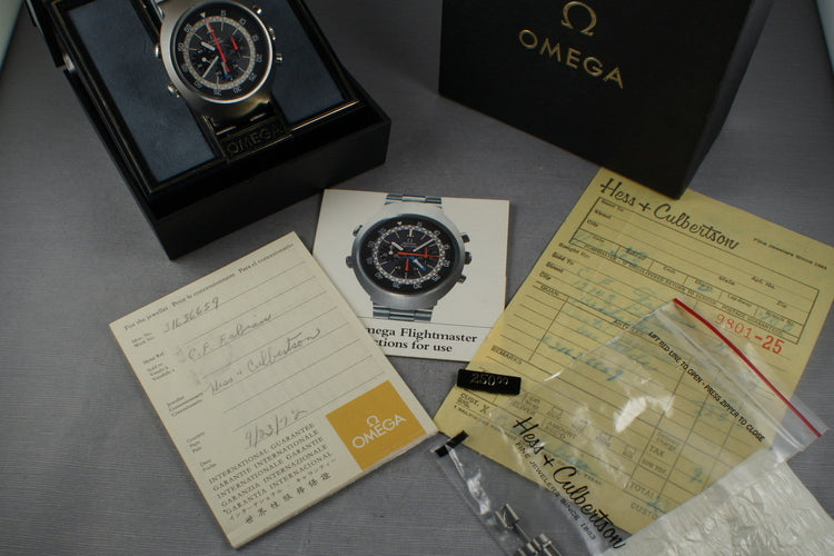 Omega Flightmaster C. 911 with Box and Papers
