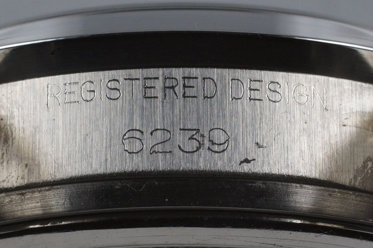 1964 Rolex Chronograph 6239 Tropical Brown Dial
