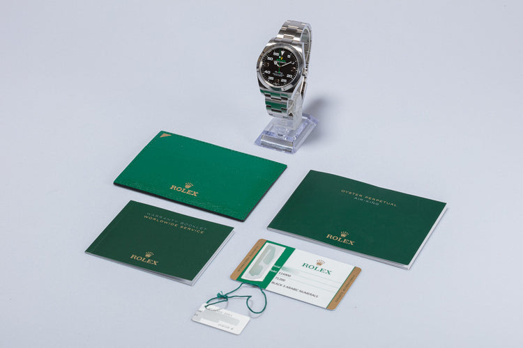 2019 Rolex 40mm Air-King 116900 with Warranty Card