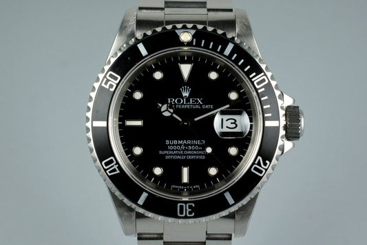1995 Rolex Submariner 16610