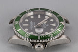 2007 Rolex Green Anniversary Submariner 16610LV with Box and Service Papers