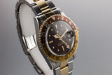 1978 Rolex Two-Tone GMT-Master 1675 with Matte Root Beer Nipple Dial