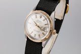 1971 Rolex DatJust 1601 Silver Dial with Rolex Service Papers