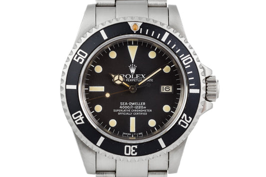 1982 Rolex Sea-Dweller 16660 Matte Dial