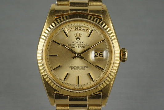 1969 Rolex YG Day-Date 1803