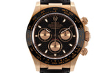 2015 Rolex RG Daytona 116515 Black With Pink Counters Dial with Box and Papers