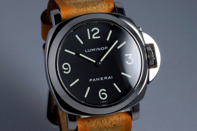 2003 Panerai PAM 112 Luminor with Service Box and Papers