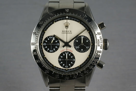 Rolex Daytona 6262 Paul Newman with Recent Service Papers