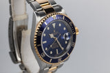 2003 Rolex 18K Two-Tone Submariner 16613 with Box and Papers
