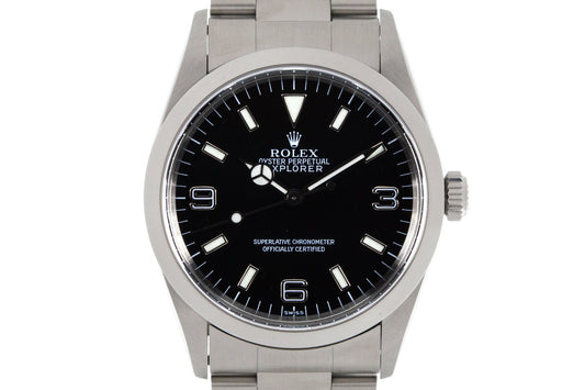 1997 Rolex Explorer 14270 SWISS only Dial