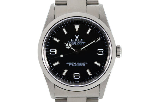 1997 Rolex Explorer 14270 with SWISS only dial