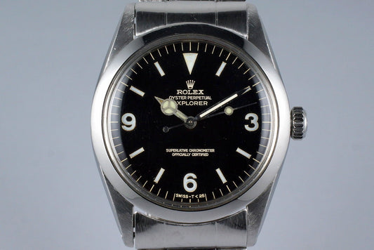 1966 Rolex Explorer 1 1016 Glossy Gilt Dial