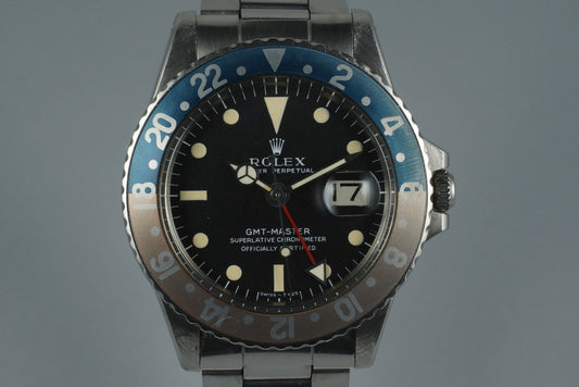 1970 Rolex GMT 1675 Mark I Dial