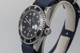 1981 Rolex Submariner 16800 Tritium Service Dial