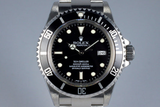 2006 Rolex Sea Dweller 16600 with Box and Papers