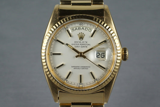 1970 Rolex YG Day-Date 1803